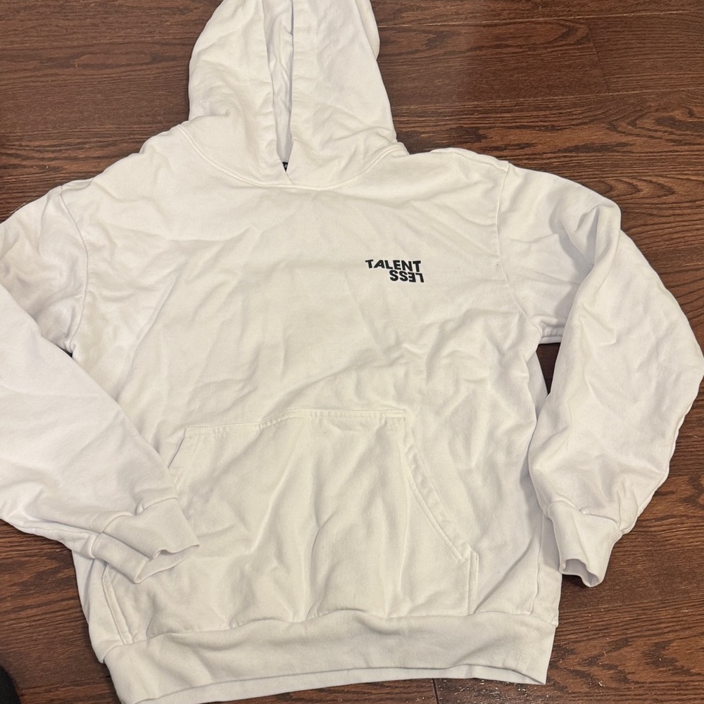 TALENTLESSWhite Talent SS21 Hoodie